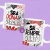 KIT 2 Canecas Sra Dona da Verdade e Sr Sempre Certo - Namorados 2026 - comprar online