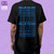 Camiseta Preta de Algodão Unissex Billie Eilish "Hit me hard and soft" (PRAZO 10 DIAS ÚTEIS)