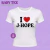 Camiseta Baby Tee I love BTS (PRAZO ATÉ 6 DIAS ÚTEIS) na internet