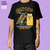 Camiseta de Algodão Unissex Bryant Lakers (PRAZO 10 DIAS ÚTEIS)
