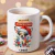 Caneca de Cerâmica Natal Cachorro "Era pra terminar o ano sem..." - comprar online