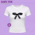 Camiseta Baby Tee Laço (PRAZO ATÉ 6 DIAS ÚTEIS)
