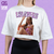 Cropped Oversized de Algodão Lolovers Beleza Fatal (PRAZO 10 DIAS ÚTEIS) - Gabstudio