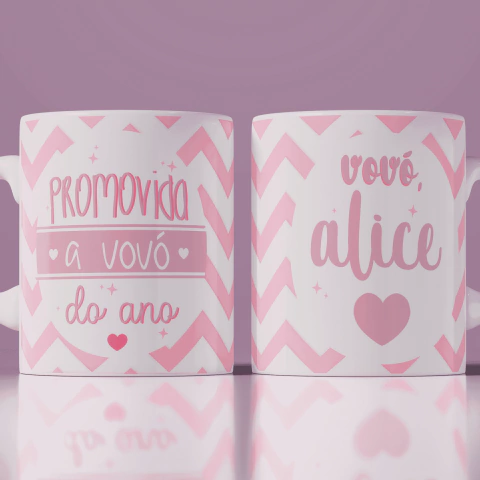 Canecas de Cerâmica Avós / Promovida a Vovó e Vovô