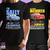 Camisetas de Algodão Casal McQueen e Sally - Carros (PRAZO 10 DIAS ÚTEIS)