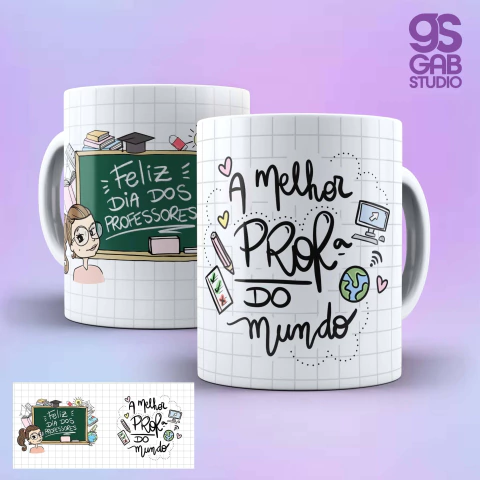 Canecas de Cerâmica Professores