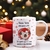 Caneca de Cerâmica "Nesse Natal não quero luxo, só quero que a ceia encha meu bucho"