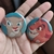 KIT 2 Bottons/Broches Metadinha Simba e Nala Rei Leão