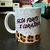 Caneca de Cerâmica Seja forte e corajosa - Brasileiragem