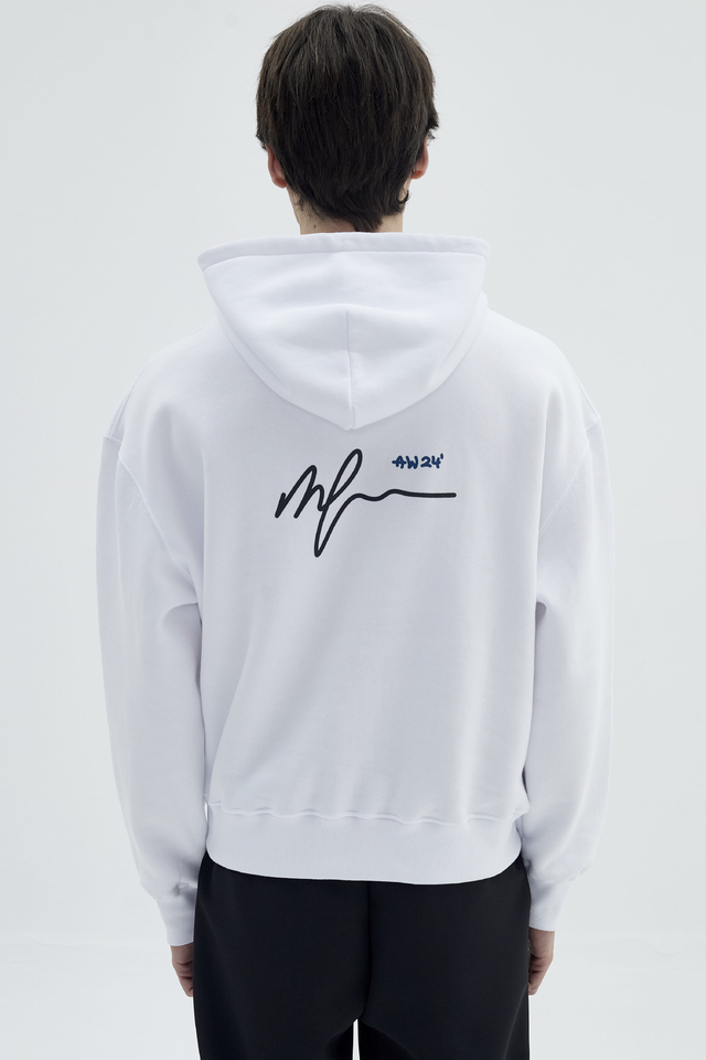 Hoodie Signature White thumbnail 2
