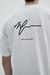 Remera Signature white