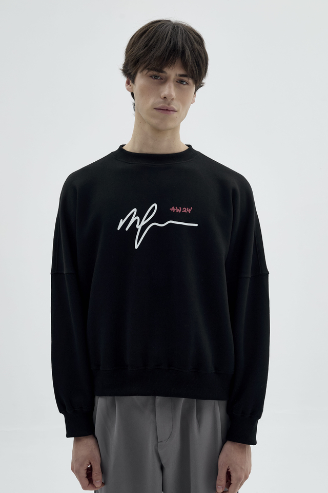 Crewneck Signature Black thumbnail 2