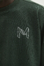 Crewneck Print M green en internet
