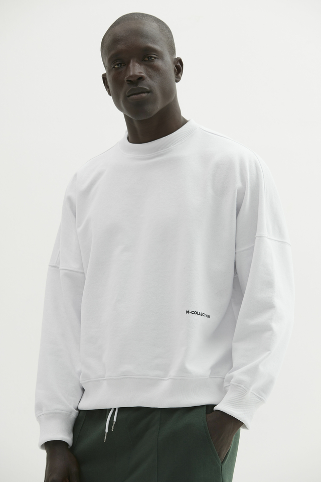 Crewneck Collection White thumbnail 2