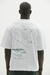 Remera Print M white