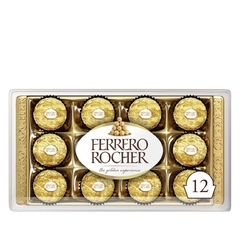 Chocolate Ferrero com 12 unidades