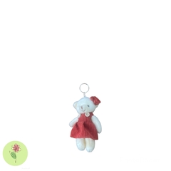 Chaveiro Urso com Vestido - comprar online