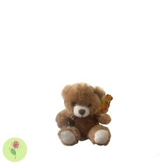 Urso Laço Com Dourado