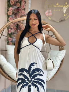 Vestido Longo Estampa Local - MY FAVORITE THINGS na internet