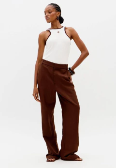 Regata Canelada Com Bordado - LANÇA PERFUME - comprar online