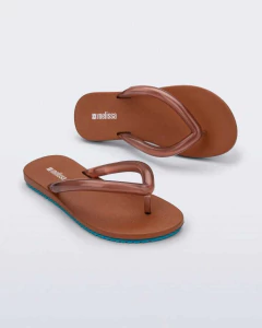 Melissa Flip Flop Airflow Marrom na internet