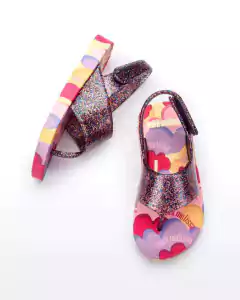 Mini Melissa Flip Flop Glitter Baby na internet
