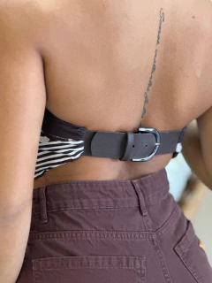 Blusa Lenço Com Linho - MY FAVORITE THINGS - Valentina Lois