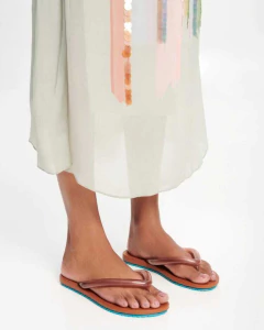 Melissa Flip Flop Airflow Marrom - comprar online