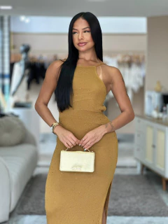 Vestido Com Aplicações - OPEN - comprar online