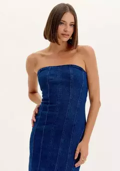 Vestido Jeans Tomara Que Caia - LANÇA PERFUME - comprar online