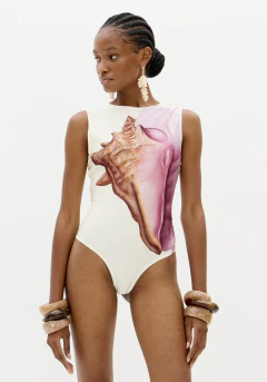 Body Sem Mangas Estampado - LANÇA PERFUME - comprar online