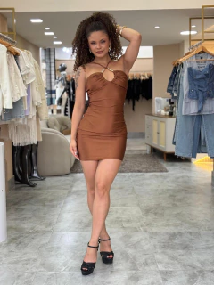 Vestido Curto De Alças - LANÇA PERFUME EASY