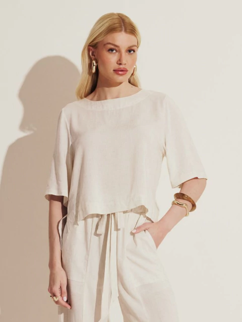 Blusa Linho BLU37586 - DIMY