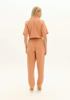 Calça Reta Com Amarração - LANÇA PERFUME na internet