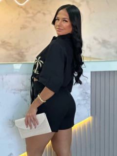 Camisa Linho Bordado - OPEN na internet