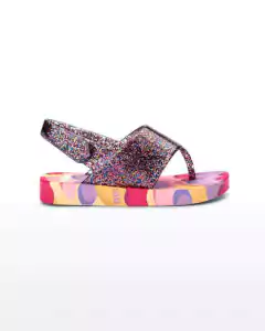 Mini Melissa Flip Flop Glitter Baby