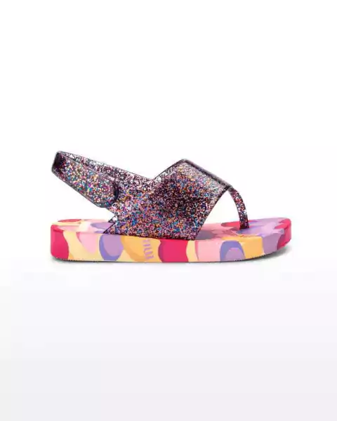 Mini Melissa Flip Flop Glitter Baby