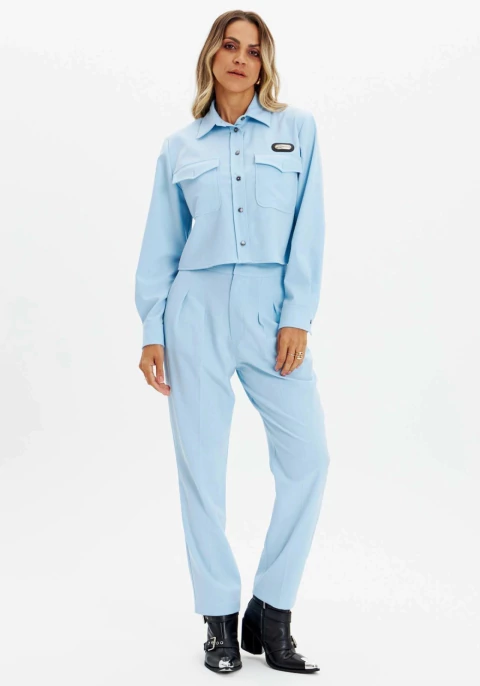 Camisa Curta Manga Longa - Lança Perfume