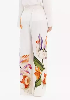 Calça Estampada Cintura Alta - LANÇA PERFUME - Valentina Lois