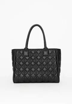 Shopping Bag Com Matelassê E Aplicação - LANÇA PERFUME - loja online