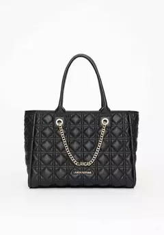Shopping Bag Com Matelassê E Aplicação - LANÇA PERFUME