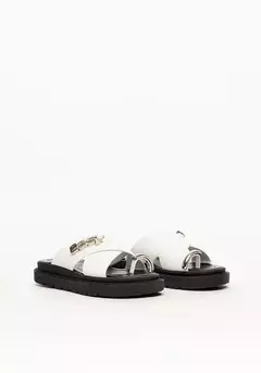 Chinelo Flatform Com Tiras Cruzadas E Leitreiro Easy - LANÇA PERFUME EASY - comprar online