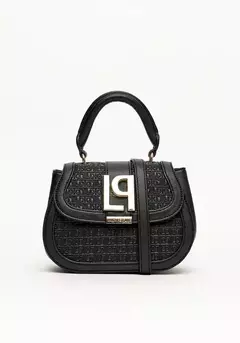 Imagem do Bolsa Tote Com Alças Duplas E Enfeite Metalizado LP - LANÇA PERFUME