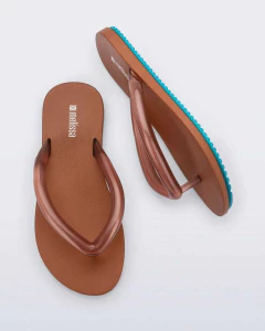 Melissa Flip Flop Airflow Marrom - Valentina Lois