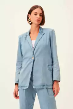 Blazer Boy Jeans Fino Jeans Feminino Dimy BLA32258