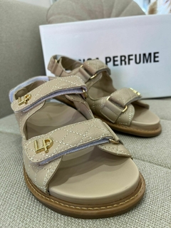 Sandália Papete Couro Matelassê - LANÇA PERFUME na internet