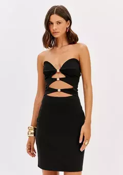 Vestido Curto Sem Alça - LANÇA PERFUME na internet