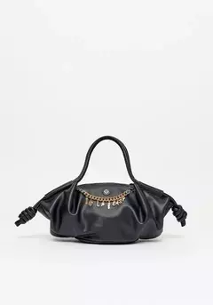 Bolsa Tote Com Corrente E Pingente - LANÇA PERFUME EASY