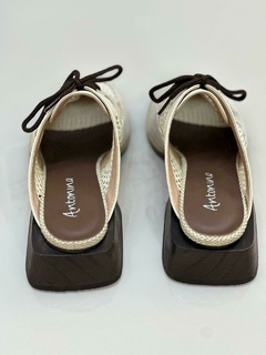 Antonina Rafia + Rend. Bege + Off White - Valentina Lois