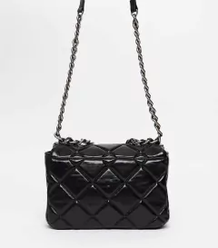 Shoulder Matelassê LP Preto - LANÇA PERFUME - loja online